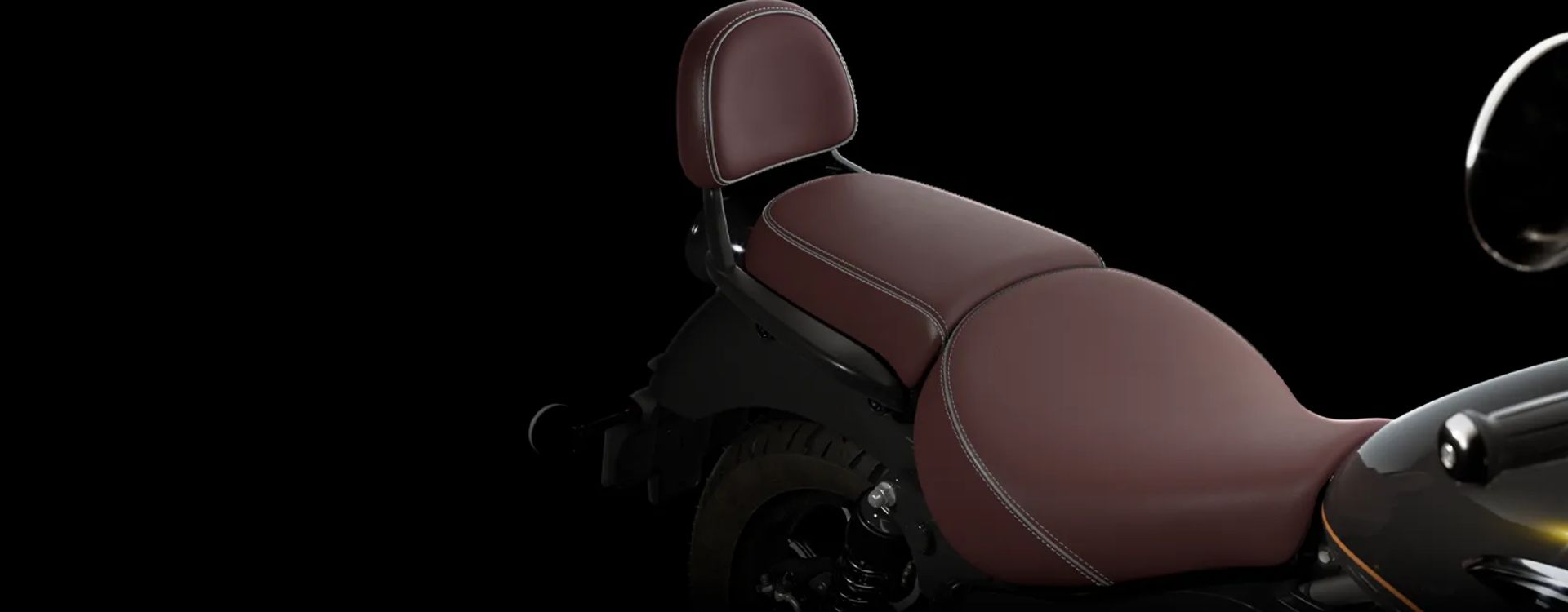 低くて快適なシート